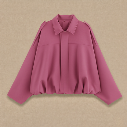 Cresvale - Women's Suede Bomber Jacket